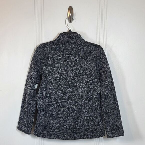 Calvin Klein Women's Gray & Black Cardigan Sweater - Picture 6 of 15